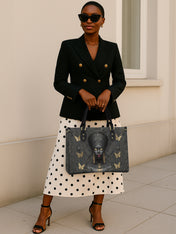 Blessed Dominion Premium Leather Handbag QR0XD639