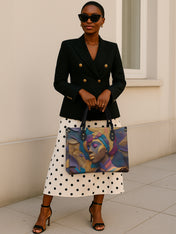 Magenta Muse Premium Leather Handbag QR0TD233