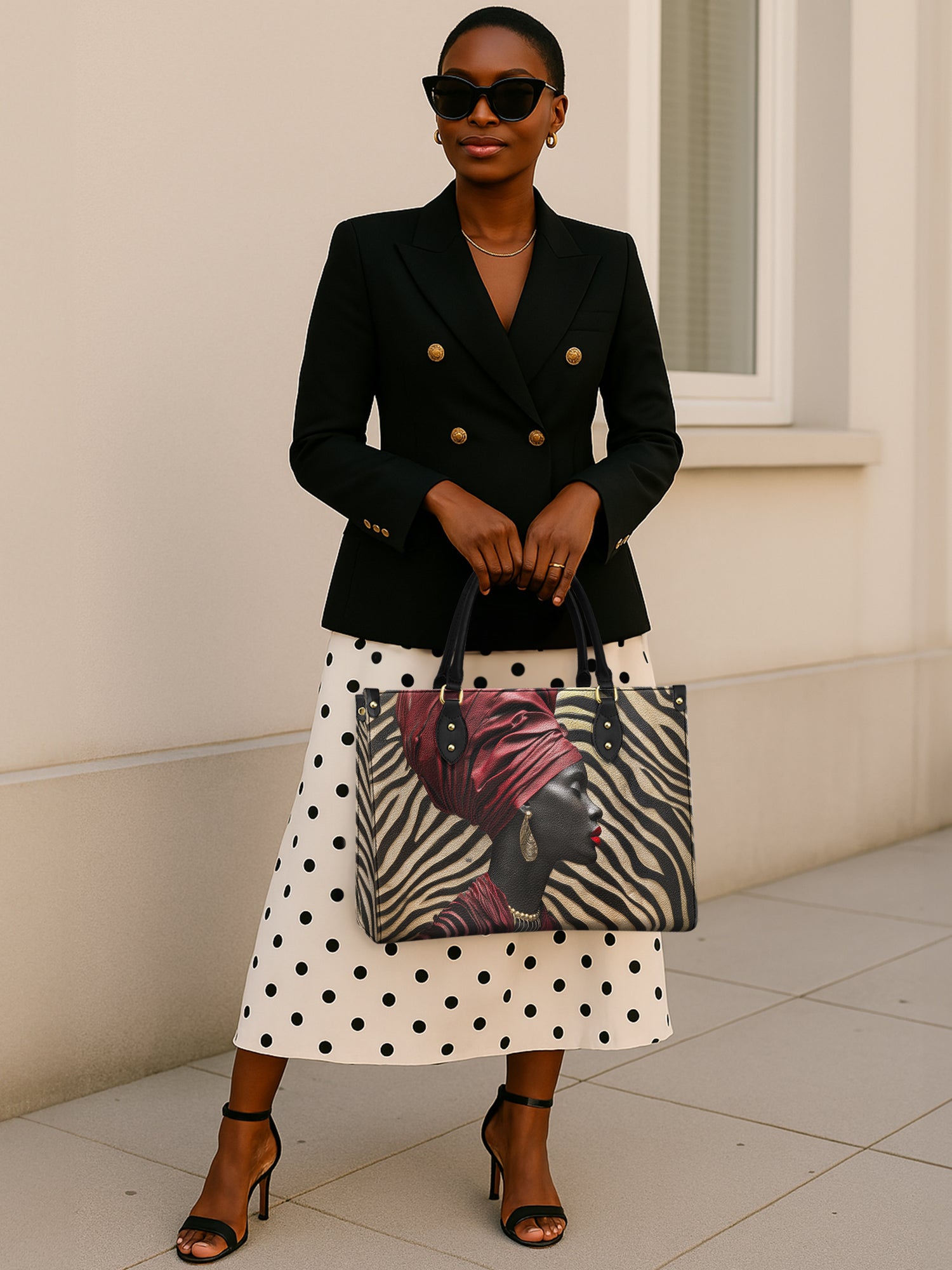 Crimson Reverie Premium Leather Handbag QR0TV131