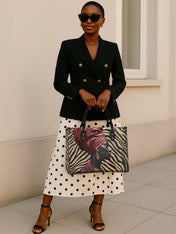 Crimson Reverie Premium Leather Handbag QR0TV131