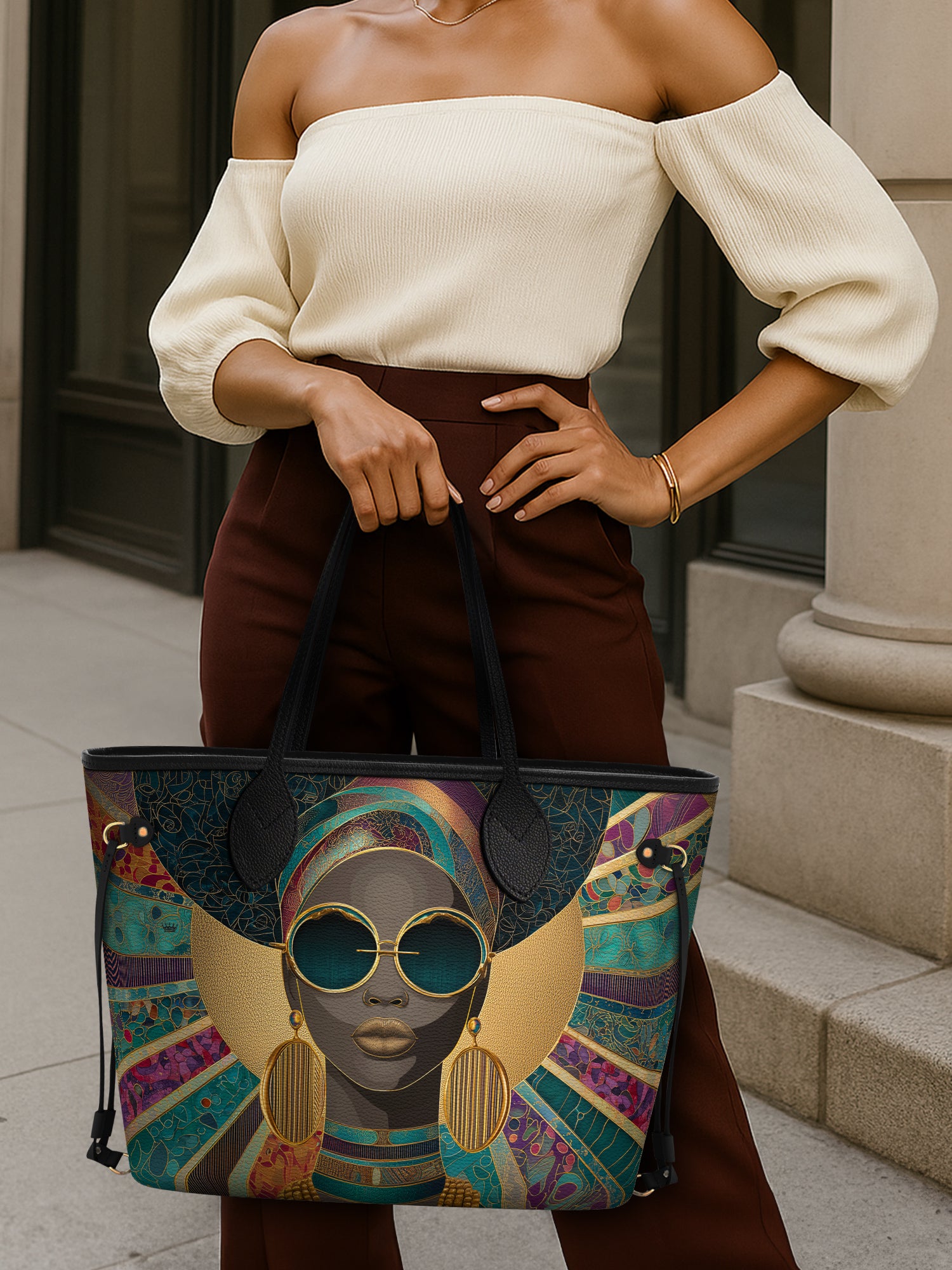 Timeless Majesty Classic Shopper Tote QR0XD415