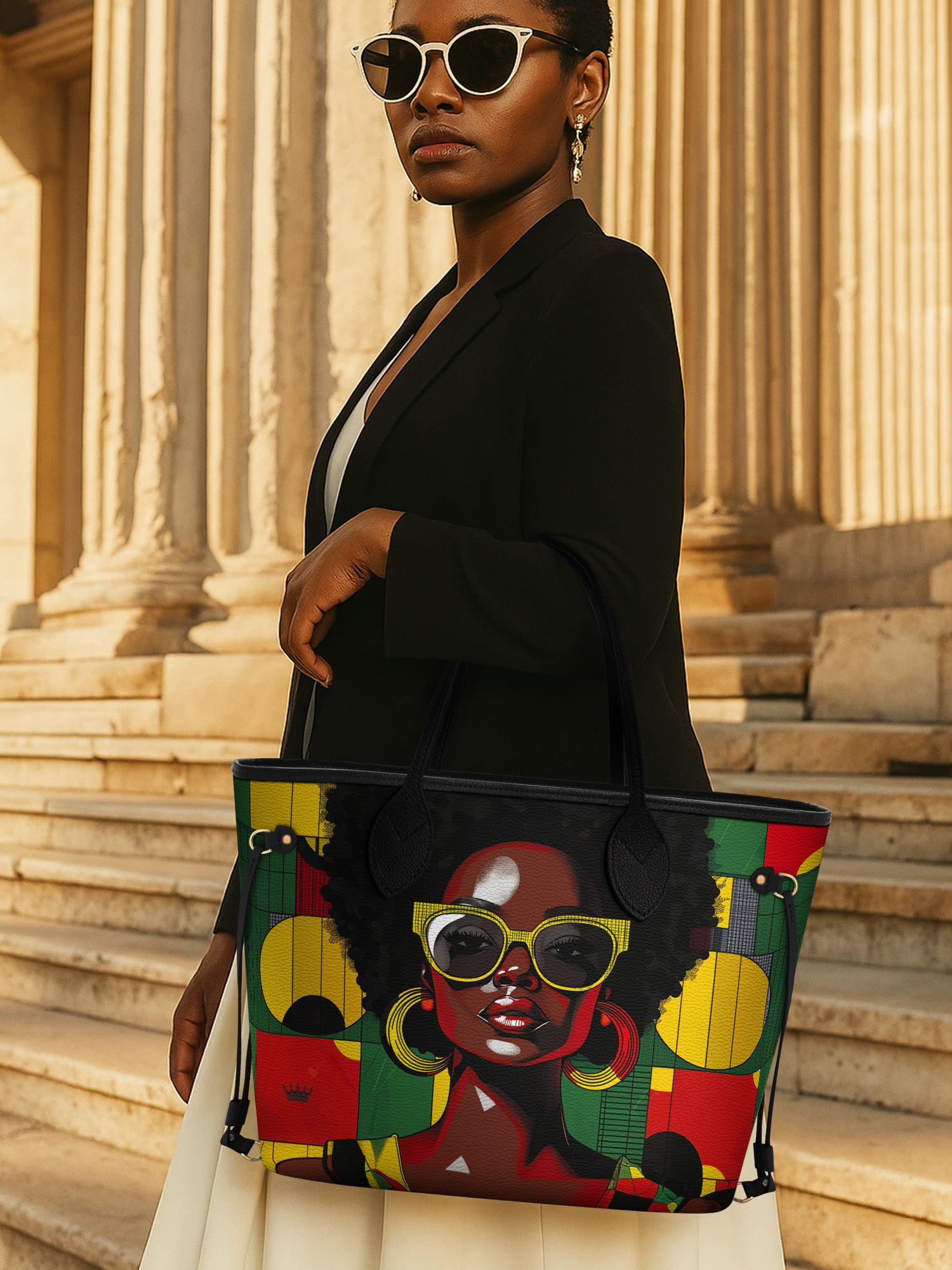 Fierce Glow Classic Shopper Tote QR0XD364