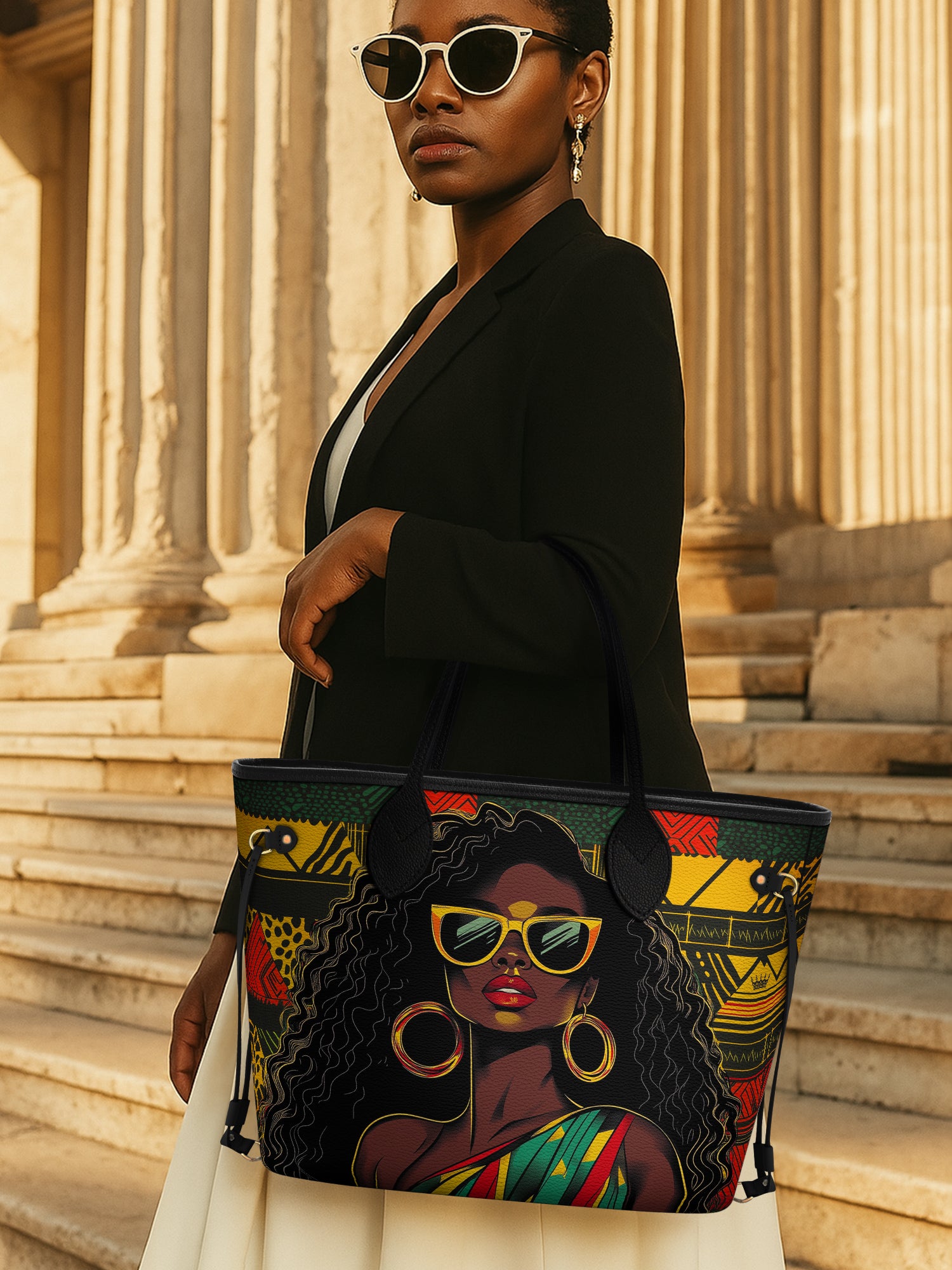 Power Gaze Classic Shopper Tote QR0XD367