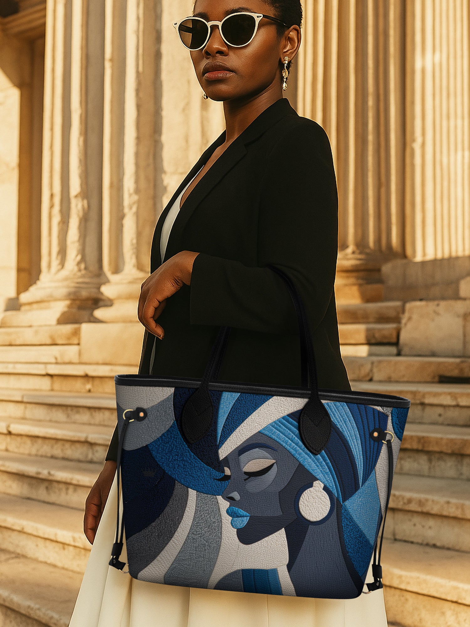 Brina Sky Classic Shopper Tote QR0XD360