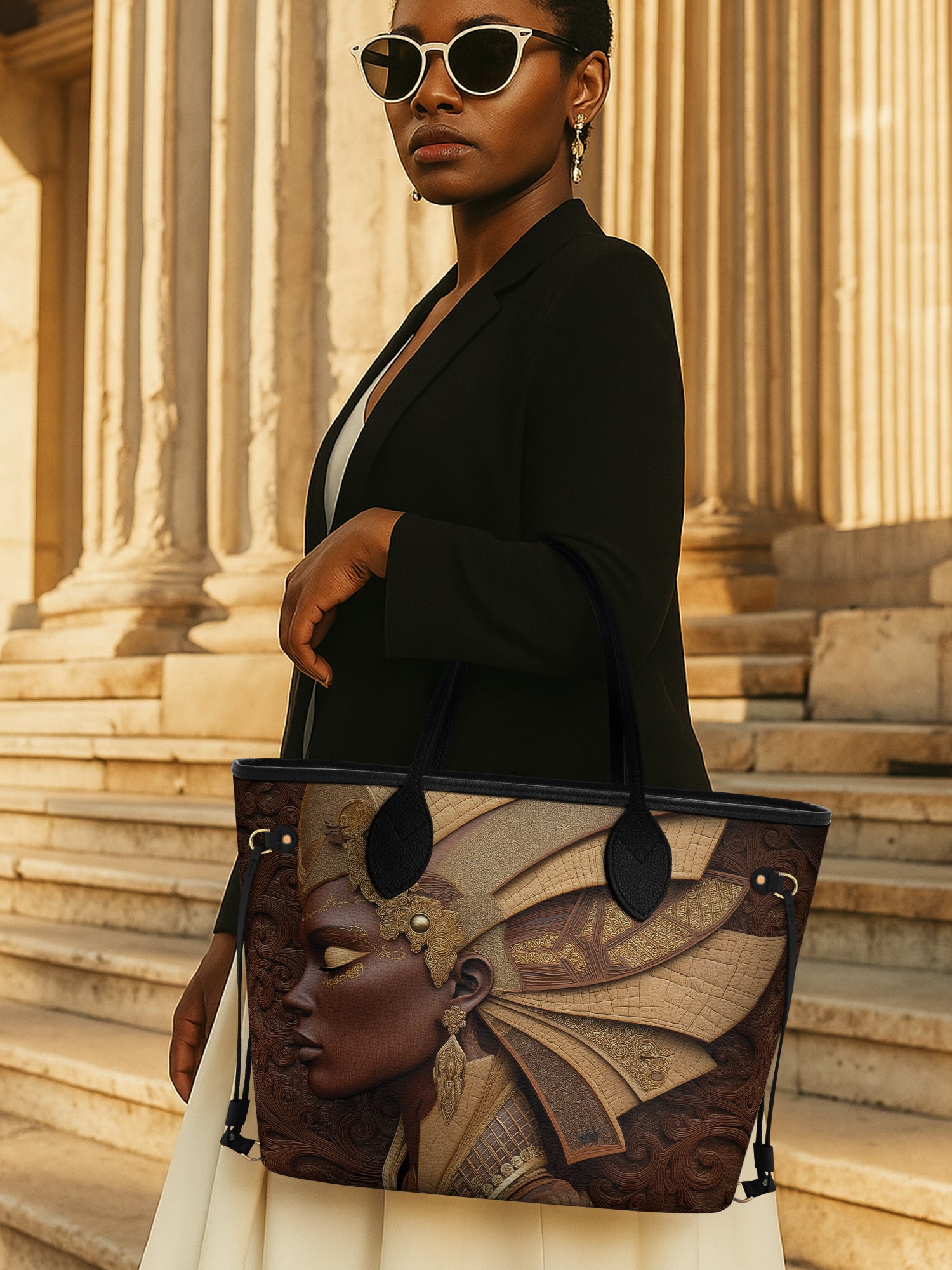 Briar Gold Classic Shopper Tote QR0XD361