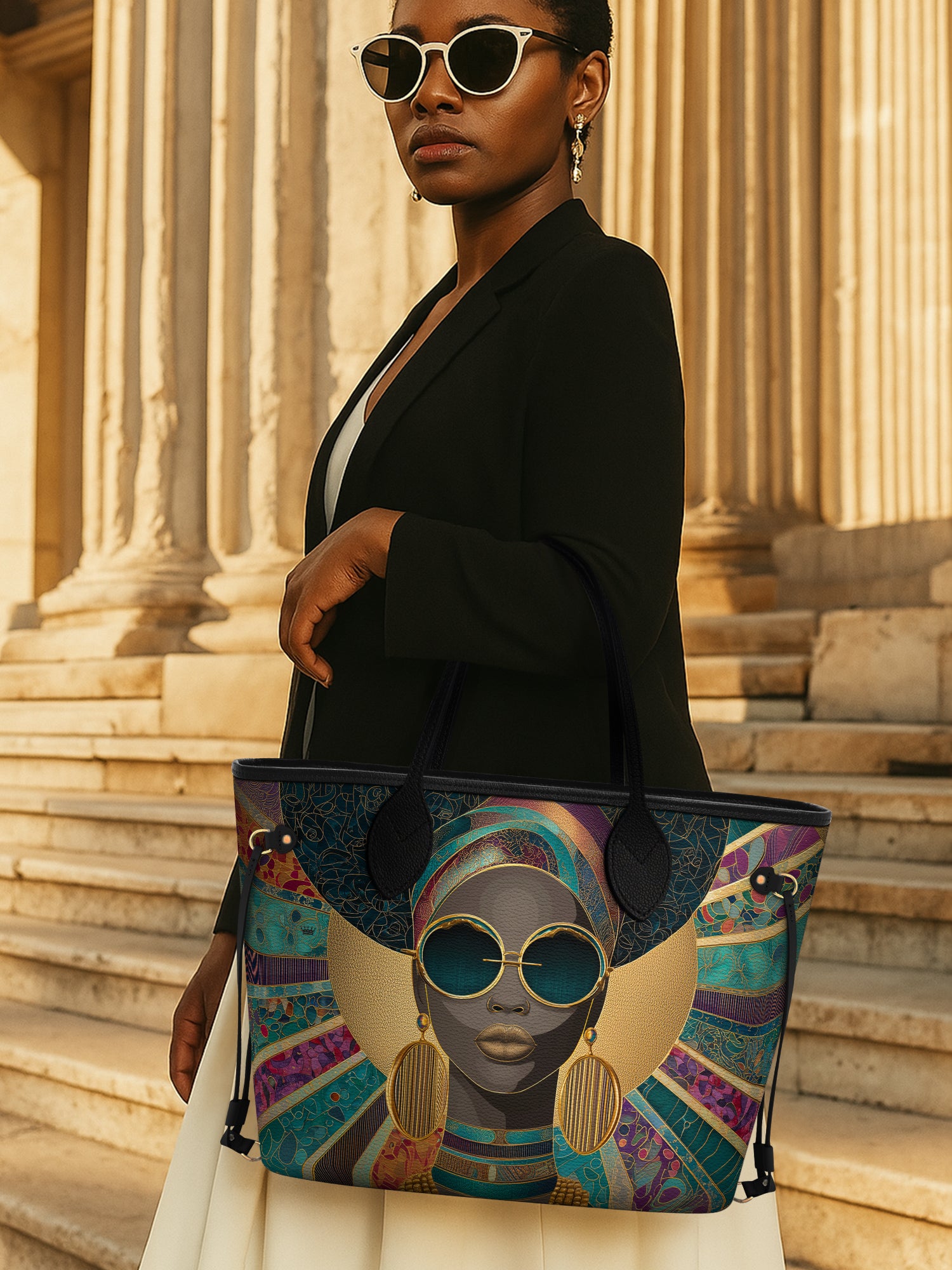 Timeless Majesty Classic Shopper Tote QR0XD415