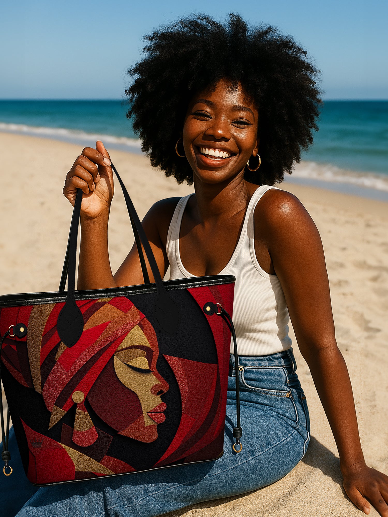 Amber Grace Classic Shopper Tote QR0XD356