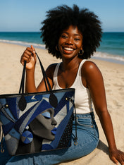 Amira Sol Classic Shopper Tote QR0XD359