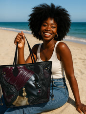 Divina Butterfly Classic Shopper Tote QR0XD492