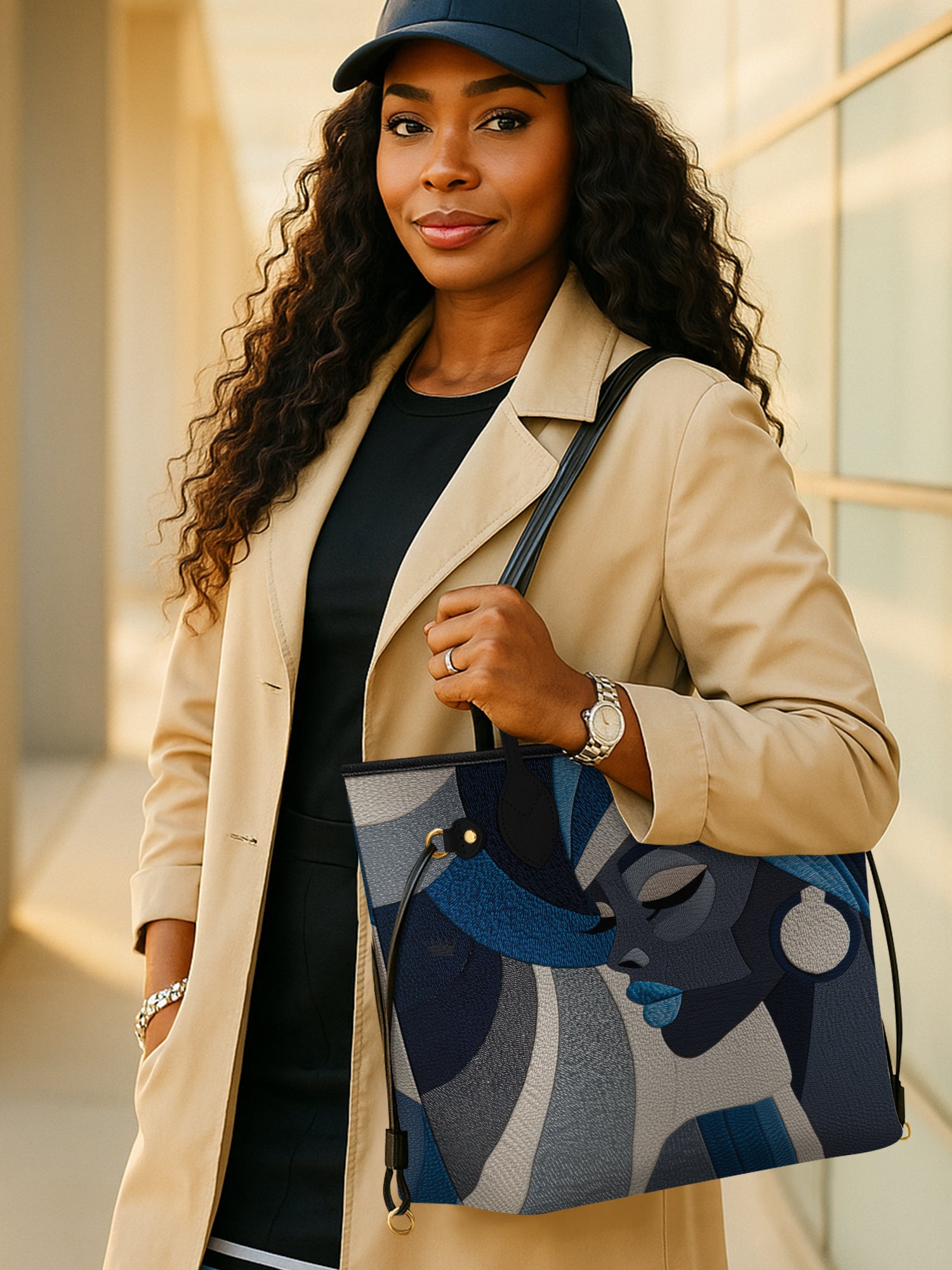 Brina Sky Classic Shopper Tote QR0XD360