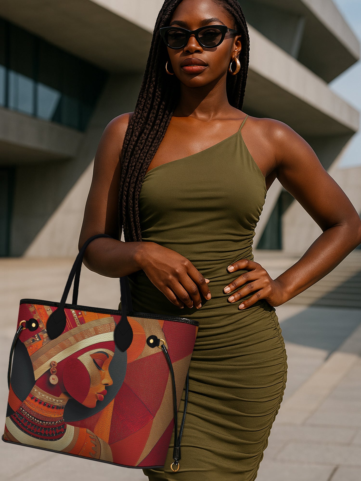 Aurora Flame Classic Shopper Tote QR0XD357