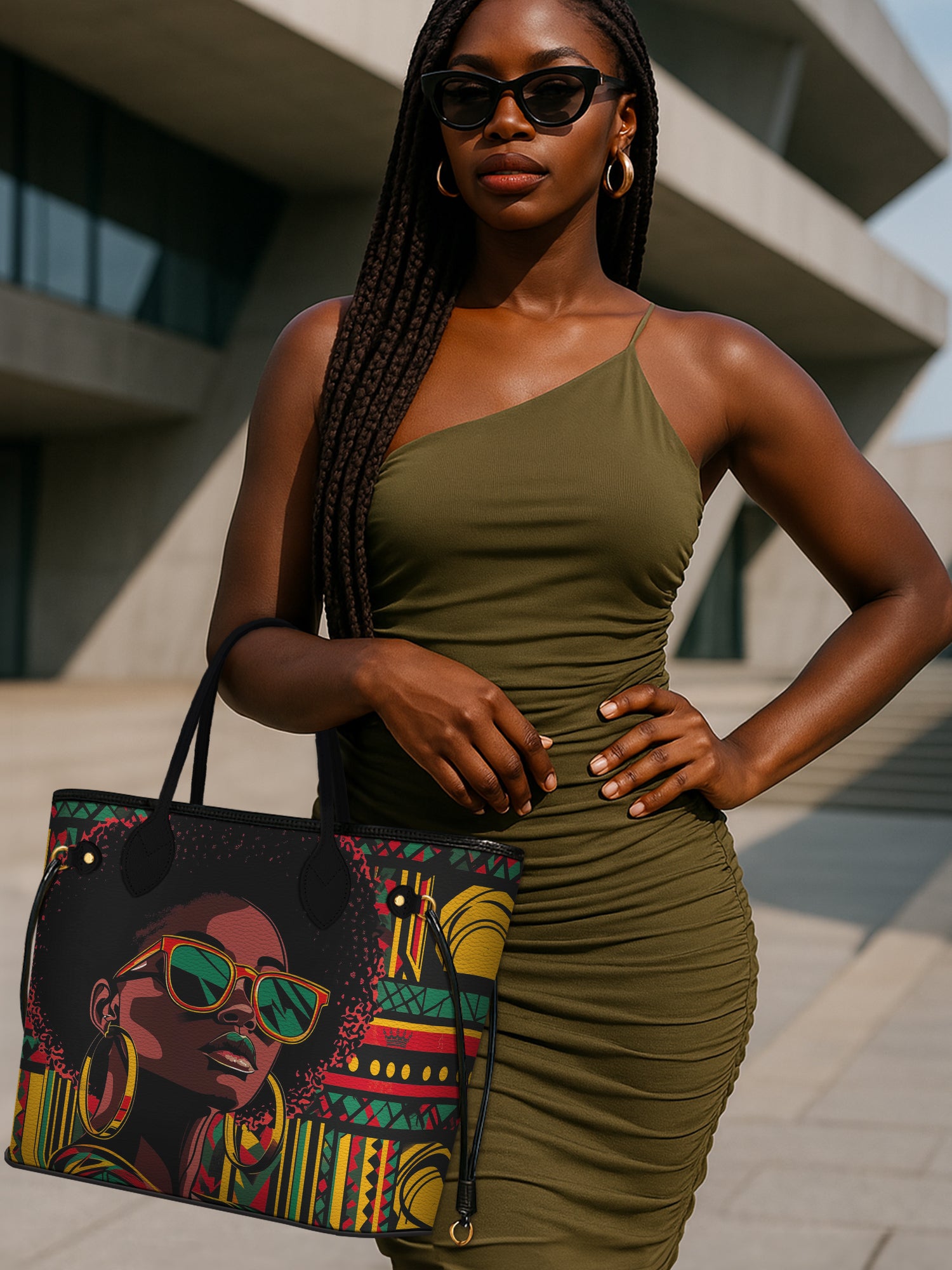 Urban Queen Classic Shopper Tote QR0XD369