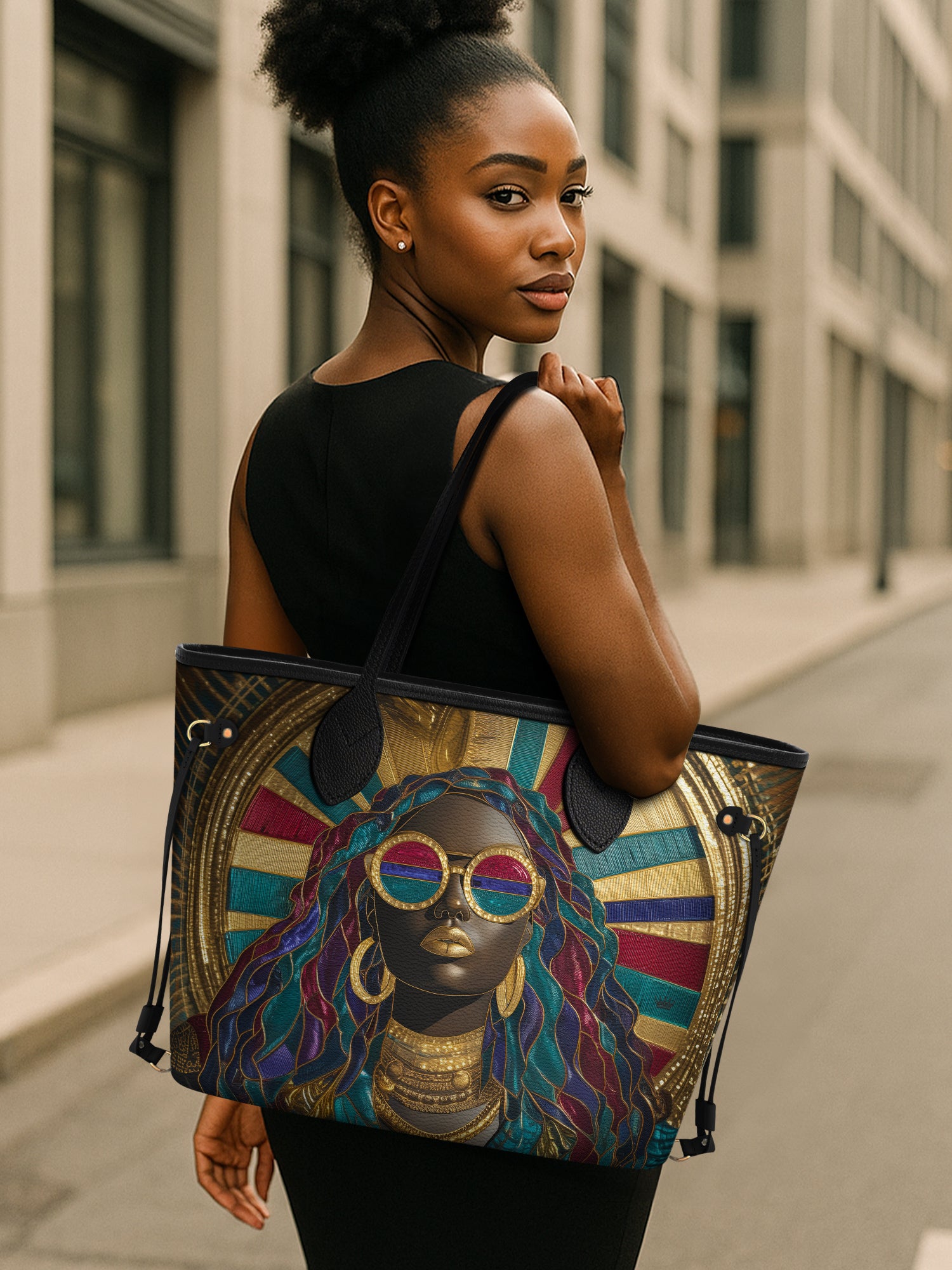 Solar Empress Classic Shopper Tote QR0XD416