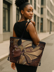 Briar Gold Classic Shopper Tote QR0XD361