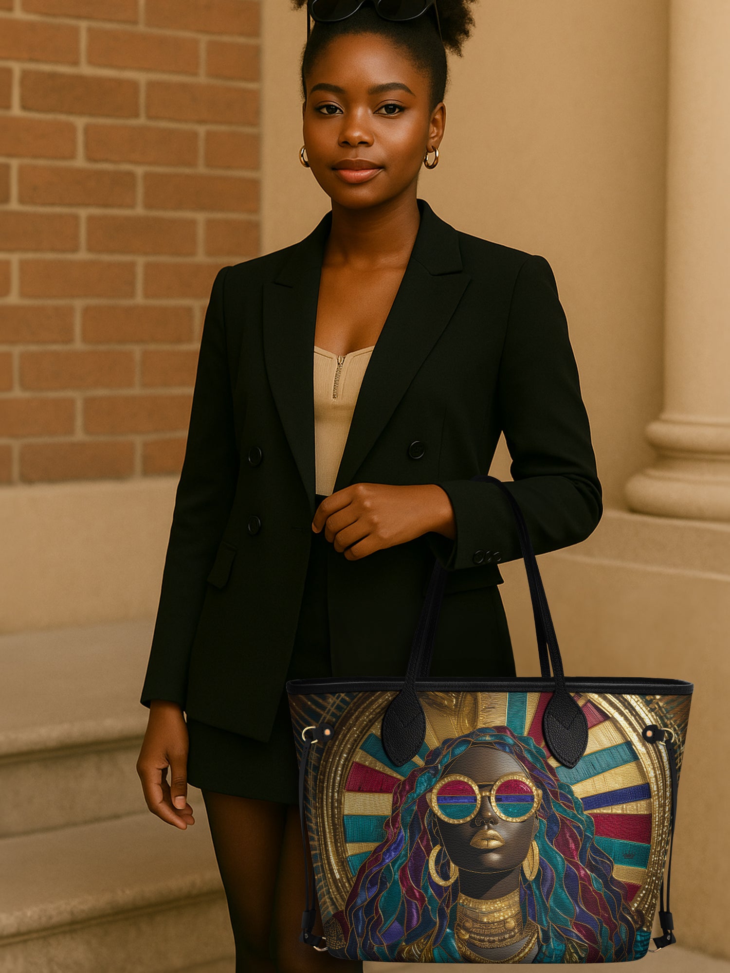 Solar Empress Classic Shopper Tote QR0XD416