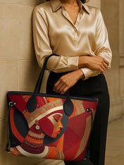 Aurora Flame Classic Shopper Tote QR0XD357