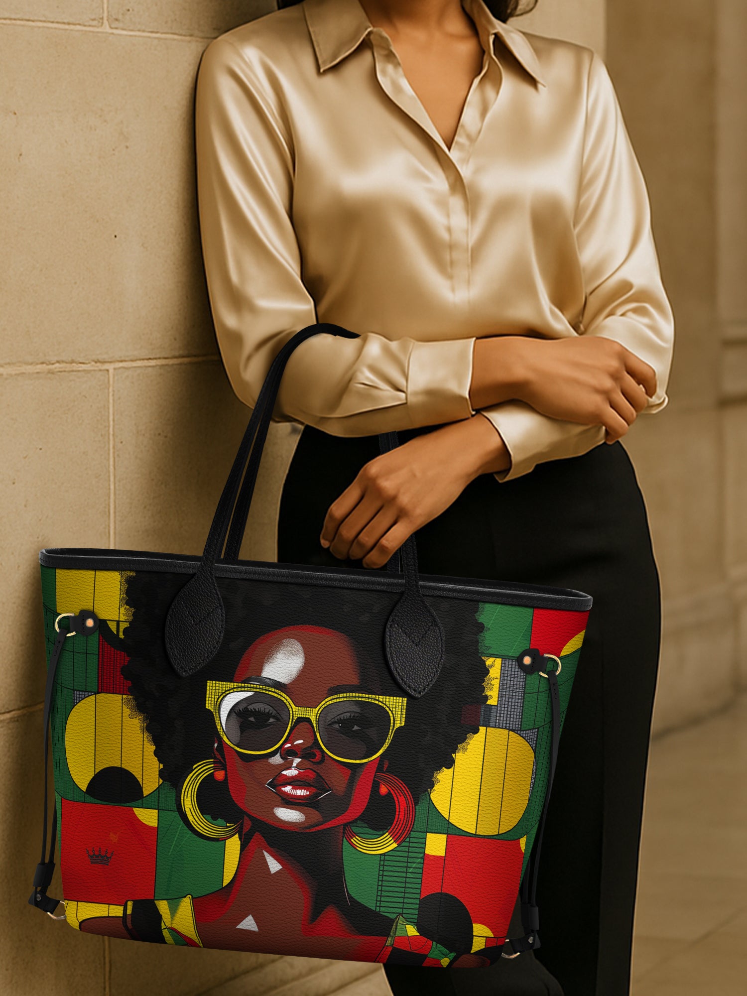 Fierce Glow Classic Shopper Tote QR0XD364