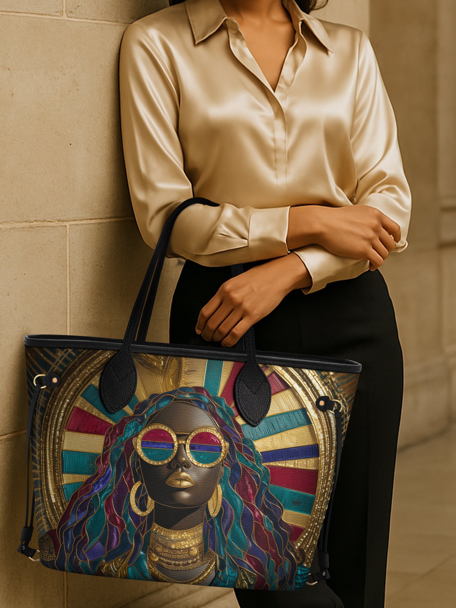 Solar Empress Classic Shopper Tote QR0XD416