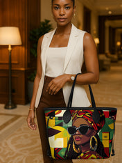 Bold Essence Classic Shopper Tote QR0XD368