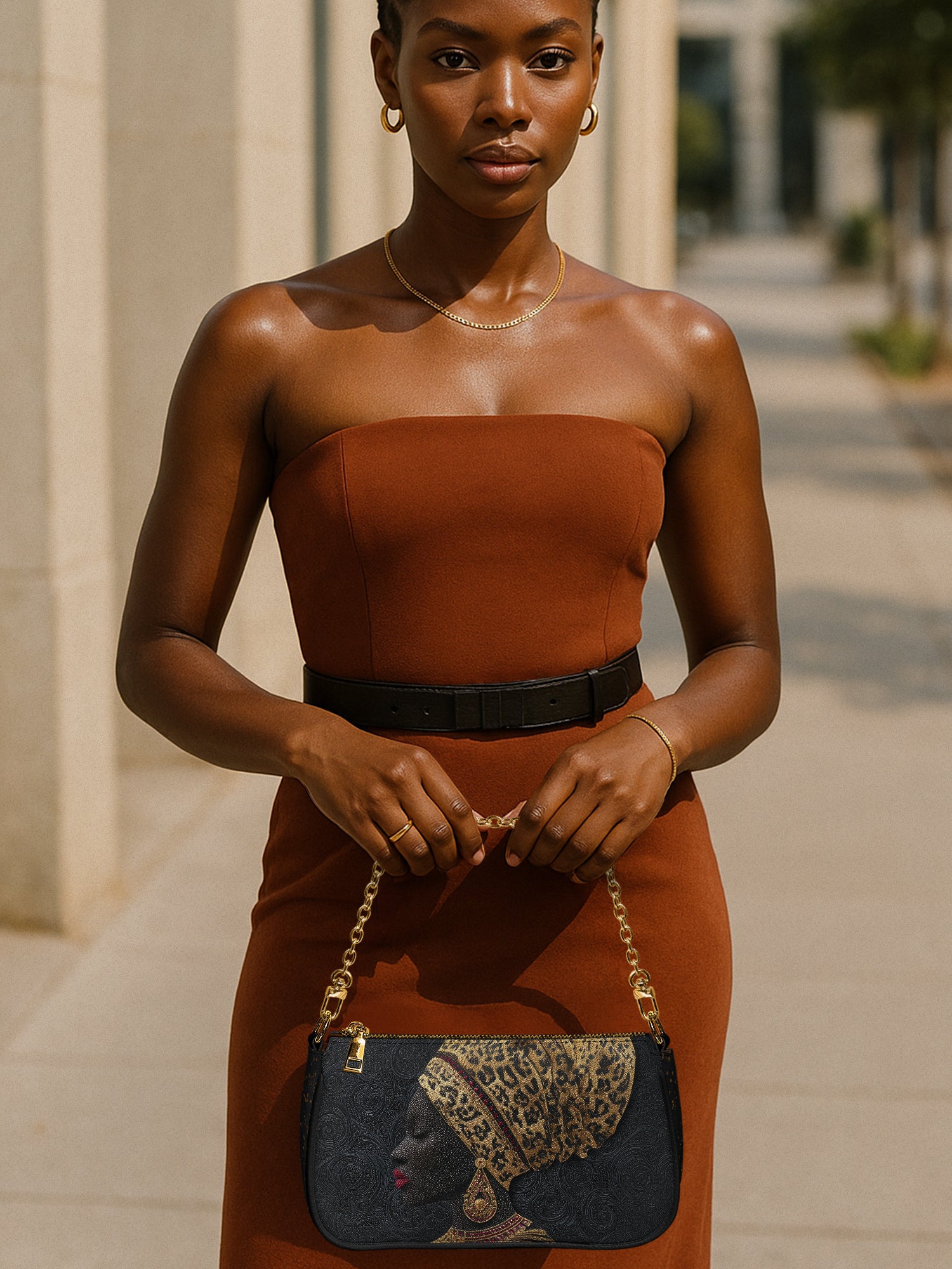 Akila Roots Classic Zip Pochette QR0XD467