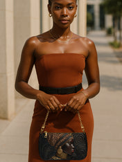 Ancestral Weave Classic Zip Pochette QR0XD465