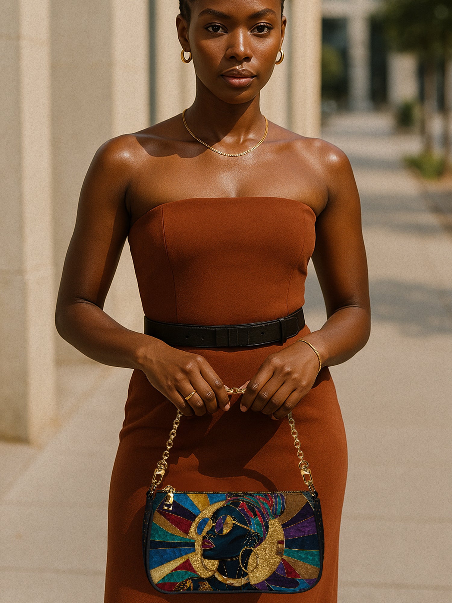 Crown of Light Classic Zip Pochette QR0XD420