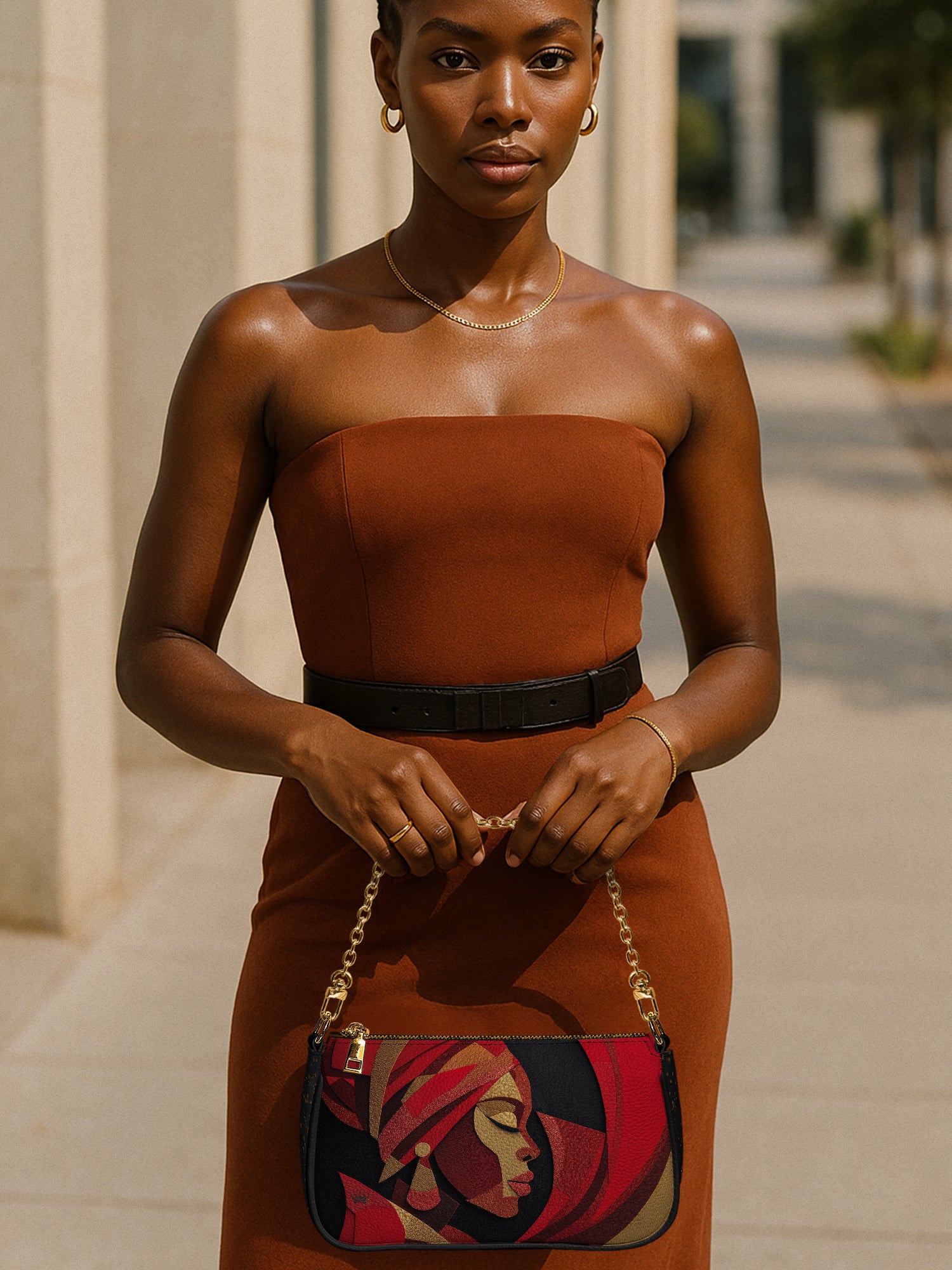 Amber Grace Classic Zip Pochette QR0XD371