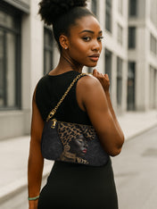 African Grace Classic Zip Pochette QR0XD466