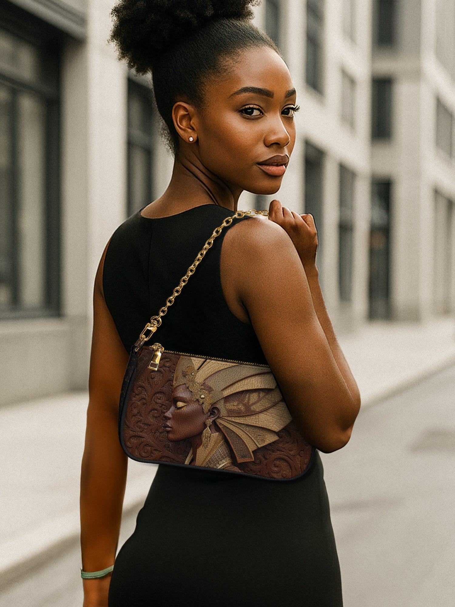 Briar Gold Classic Zip Pochette QR0XD400