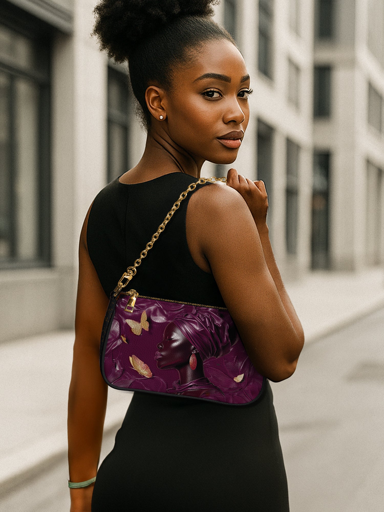 Celeste Wing Classic Zip Pochette QR0XD497