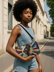 Stained Glass Diva Classic Zip Pochette QR0XD423