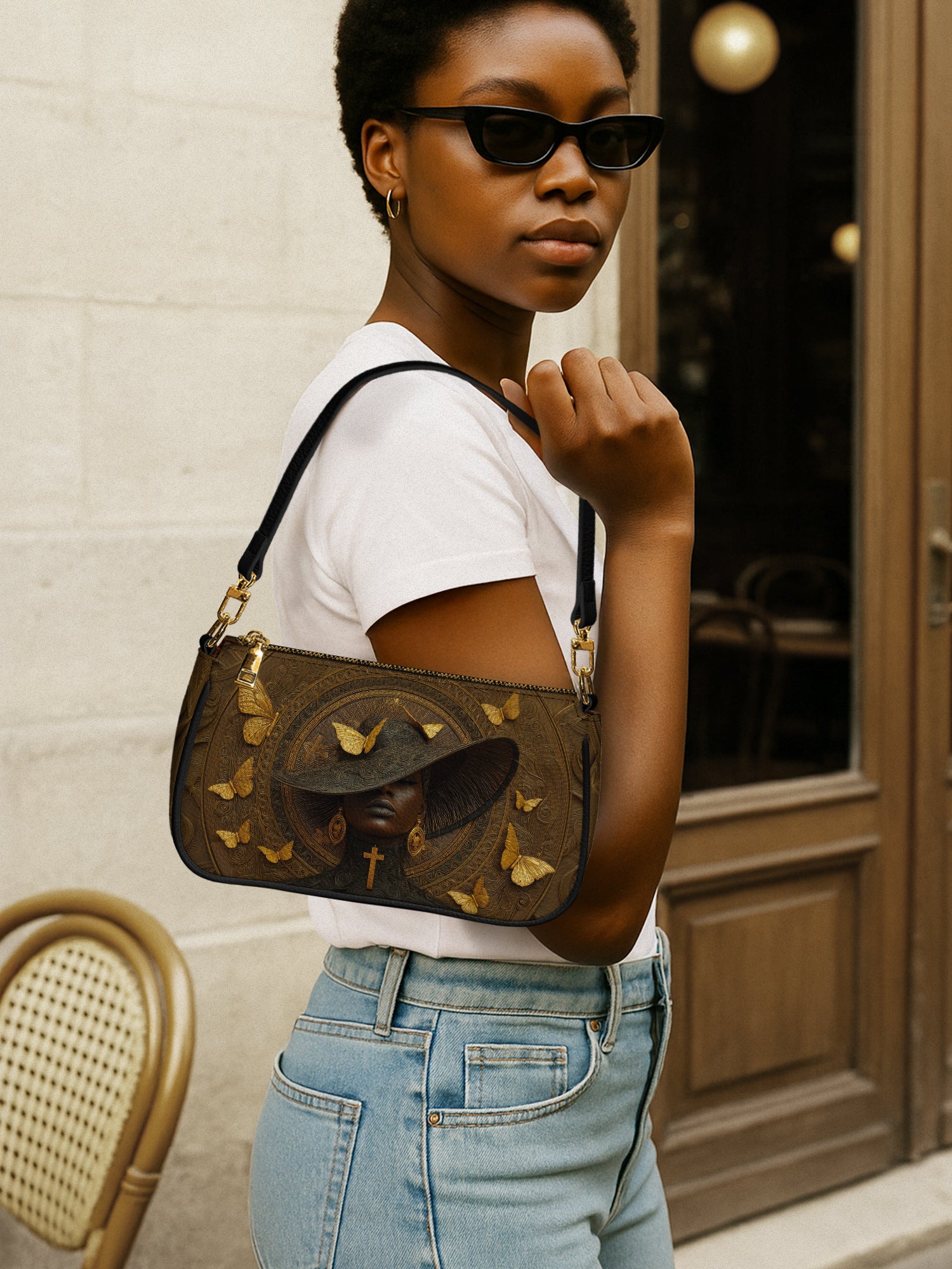 Ancestral Hymn Classic Zip Pochette QR0XD689