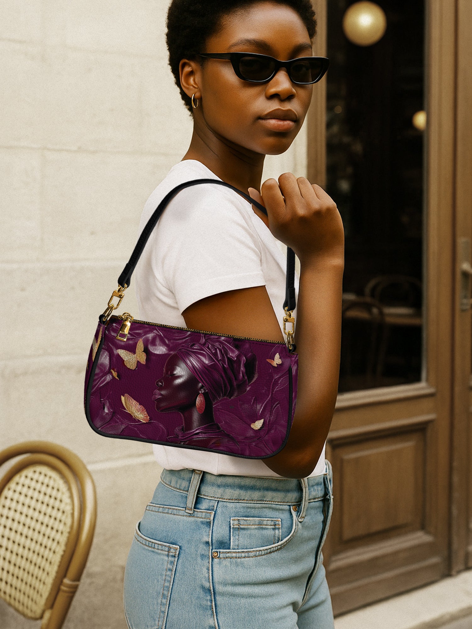 Celeste Wing Classic Zip Pochette QR0XD497