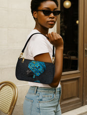 Myosotis Blossom Diva Classic Zip Pochette QR0XD343