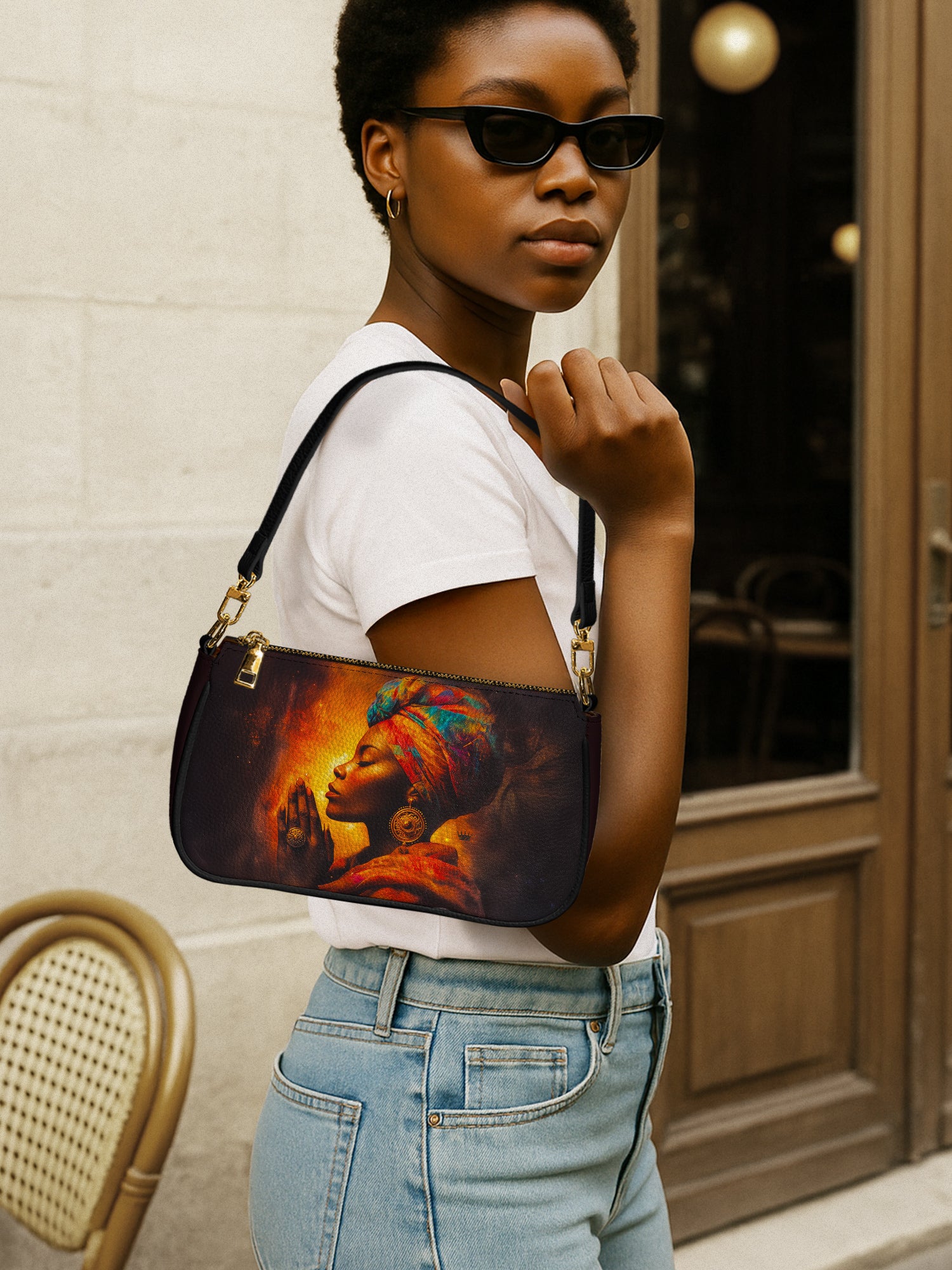 Graceful Devotion Classic Zip Pochette QR0HH092