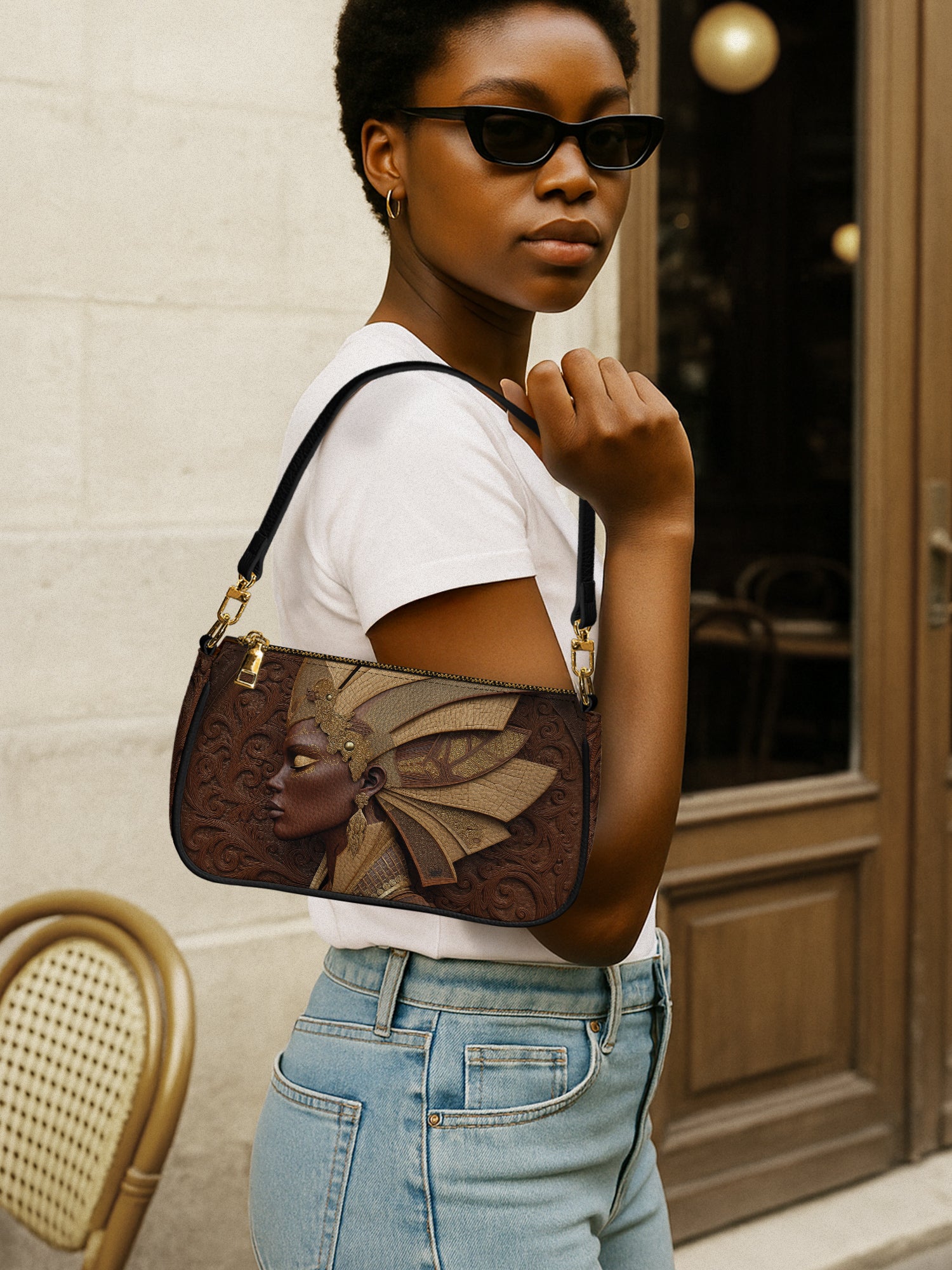 Briar Gold Classic Zip Pochette QR0XD400