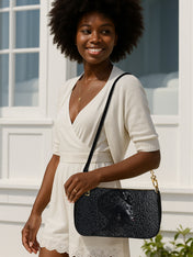 AfroGloss Leopard Classic Zip Pochette QR0XD475