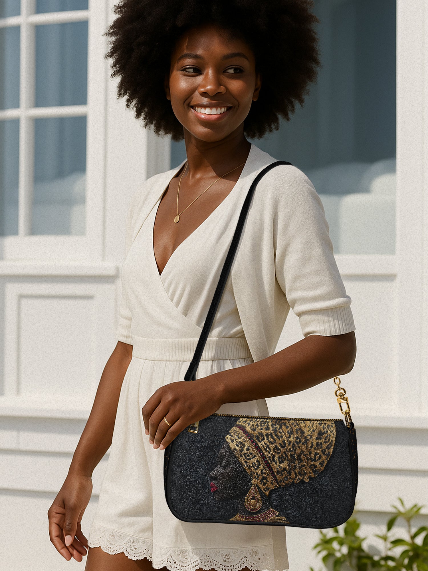 Akila Roots Classic Zip Pochette QR0XD467