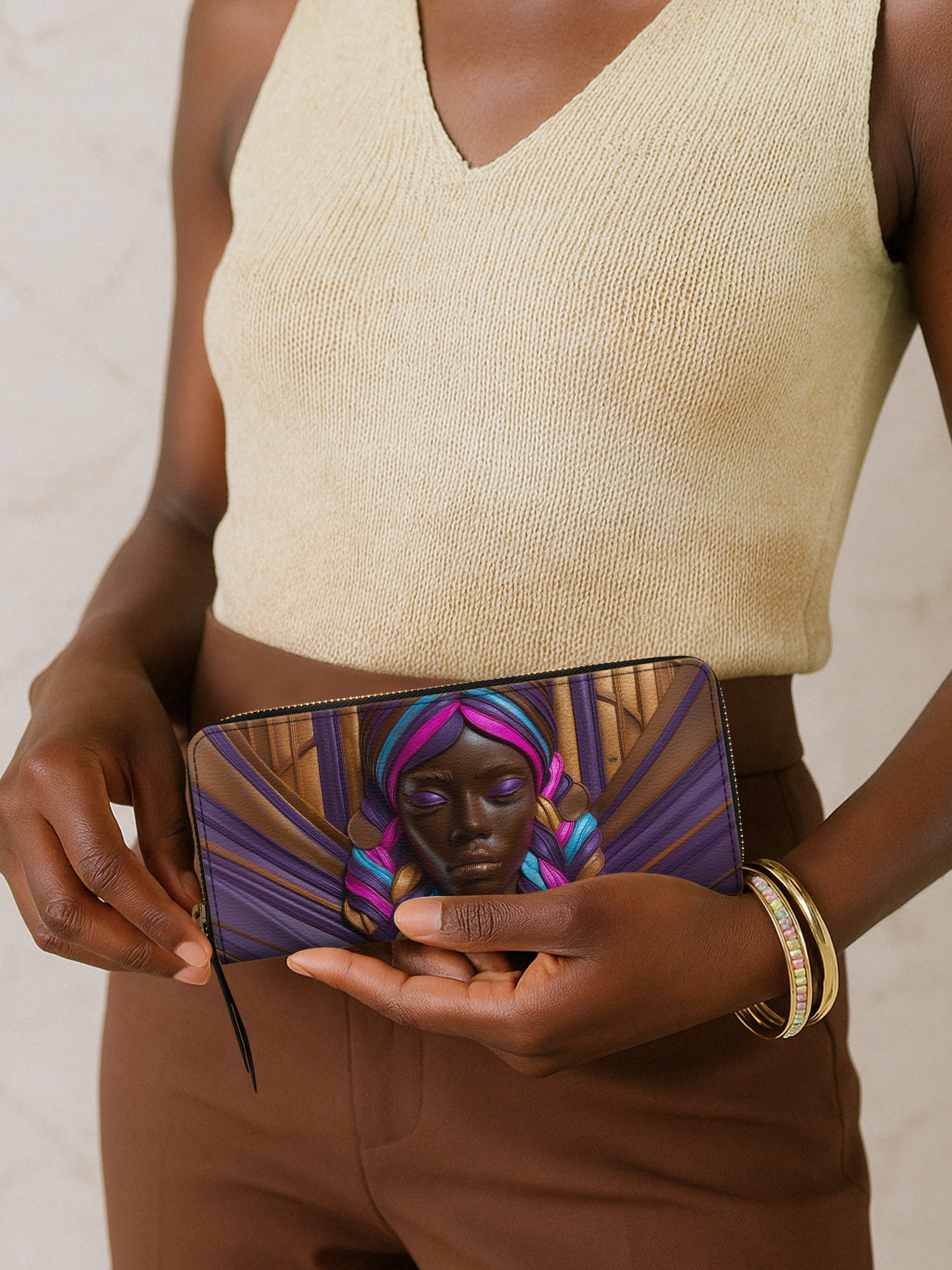 Violet Soul Slimline Zippy Wallet QR0TD236