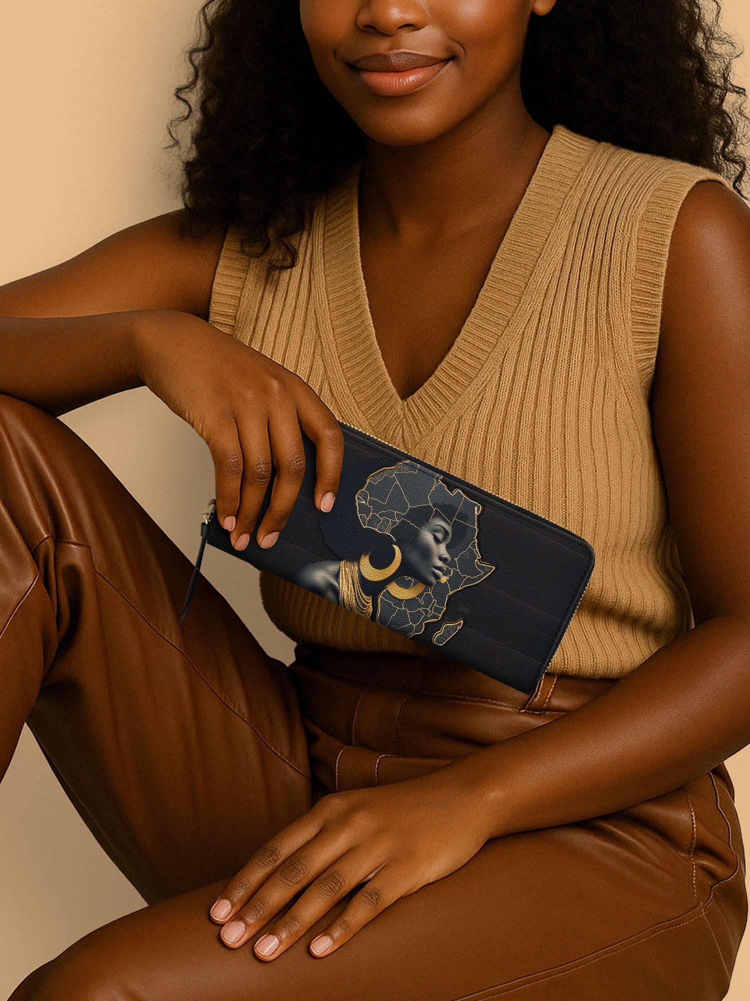 Africa Bound Slimline Zippy Wallet QR0TD176