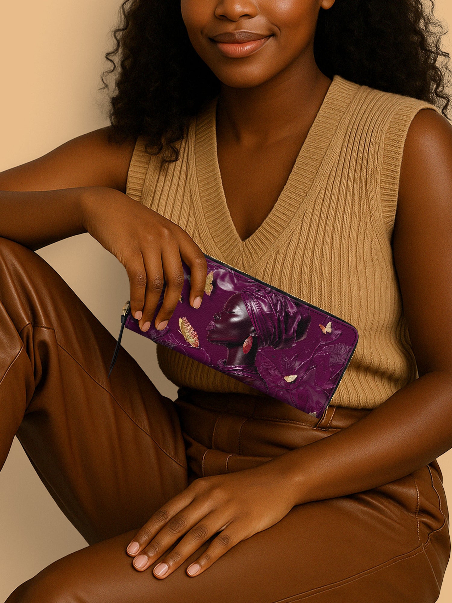 Celeste Wing Slimline Zippy Wallet QR0XD503