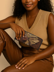 Briar Gold Slimline Zippy Wallet QR0XD398