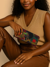 Golden Aura Slimline Zippy Wallet QR0XD388