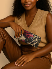 Crimson Reverie Slimline Zippy Wallet QR0TV133