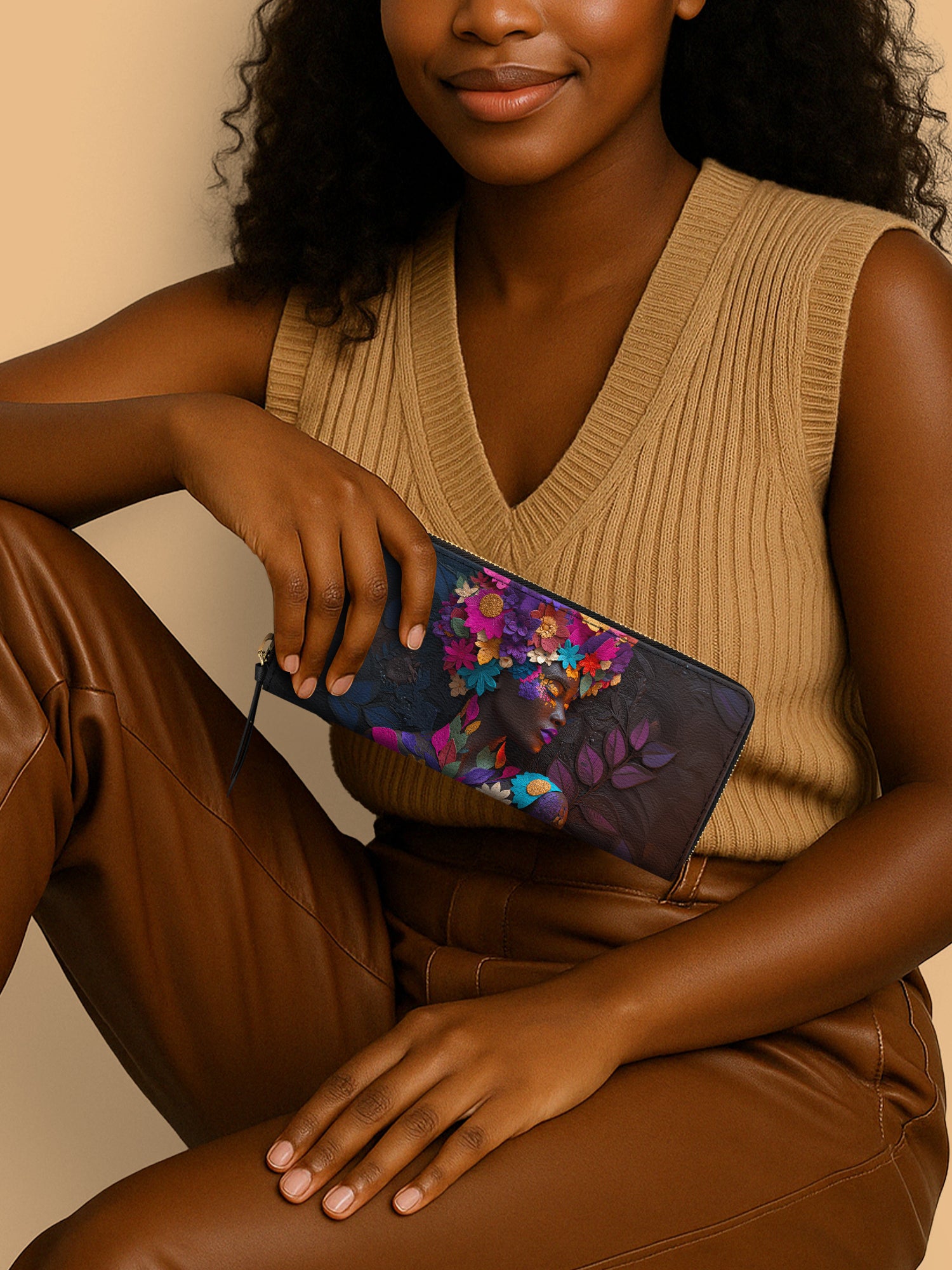 Rose Essence Slimline Zippy Wallet QR0TD234