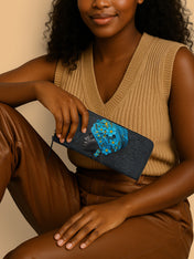 Myosotis Blossom Diva Slimline Zippy Wallet QR0XD351