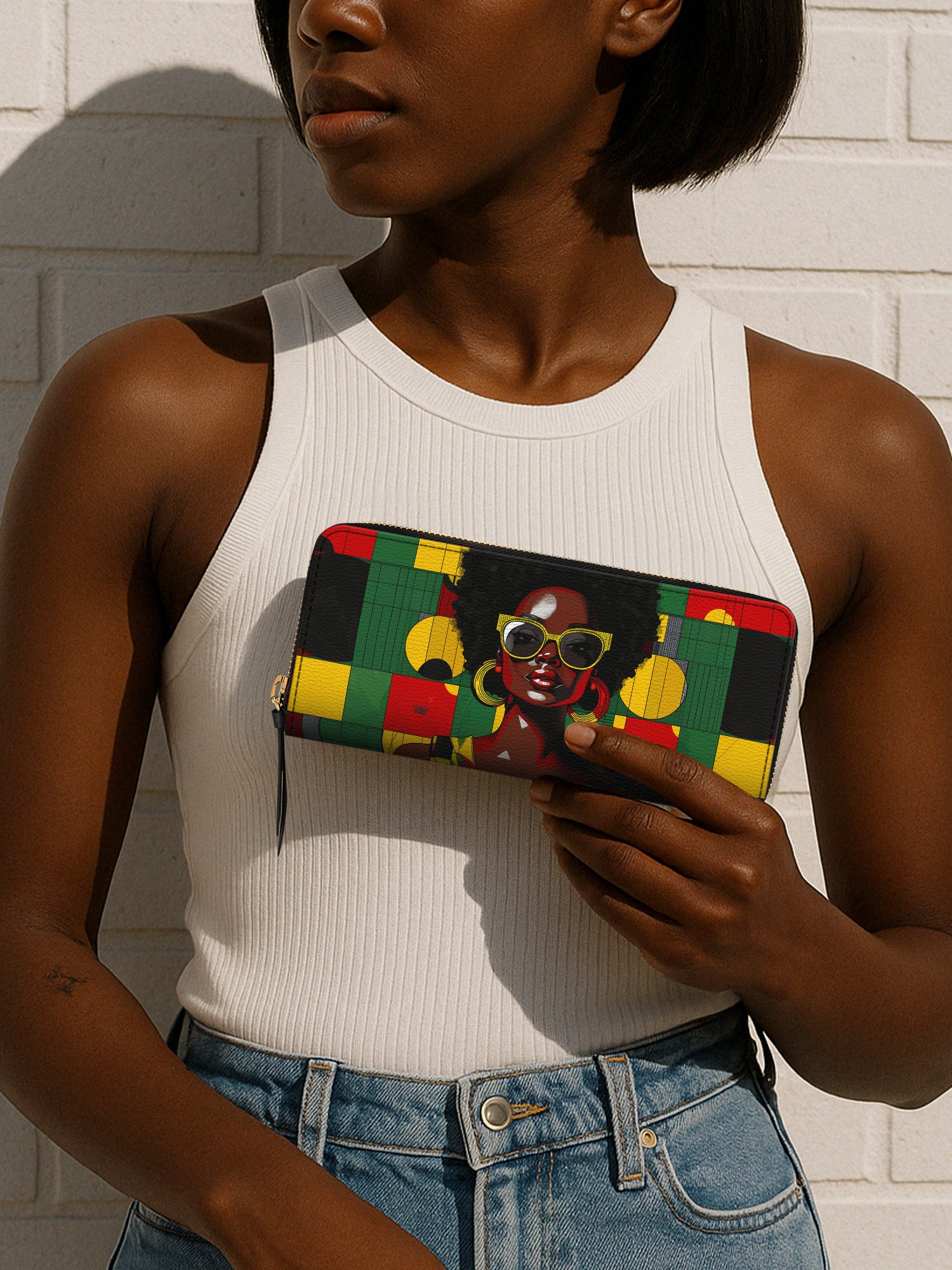 Fierce Glow Slimline Zippy Wallet QR0XD386