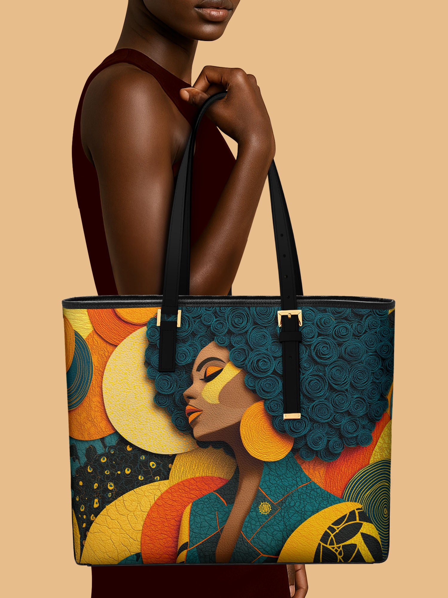 Cartolina Sleek Leather Tote QR0TV009