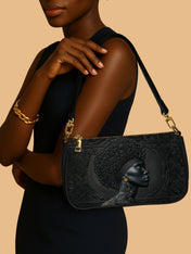 Crowned In Onyx Classic Zip Pochette QR0XD105