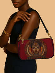 Ebony Aura Classic Zip Pochette QR0XD212